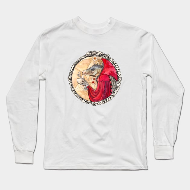 Skeksis Coffee (plain version) Long Sleeve T-Shirt by charamath